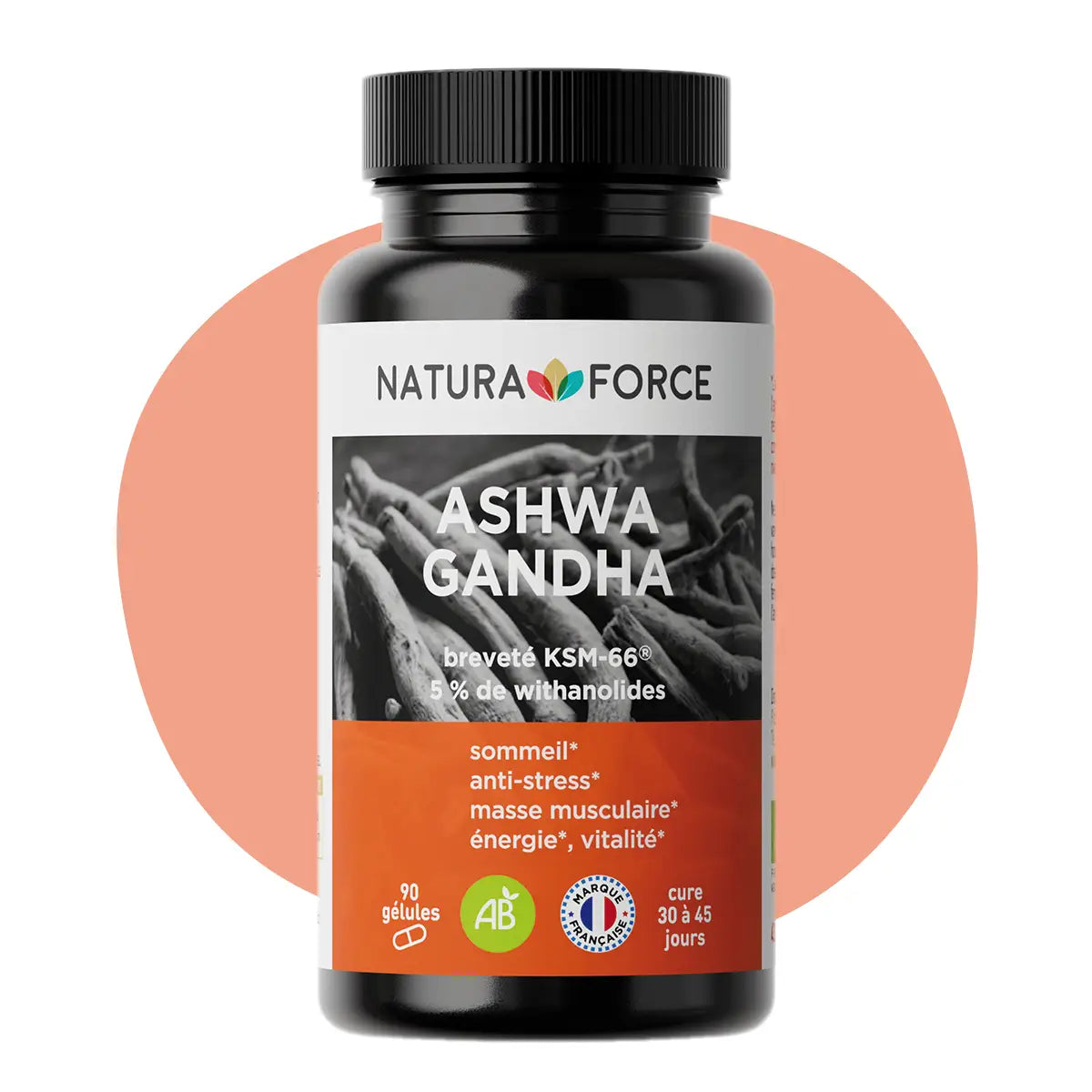 Ashwagandha biologico - Natura Force | Energia, stress e sonno