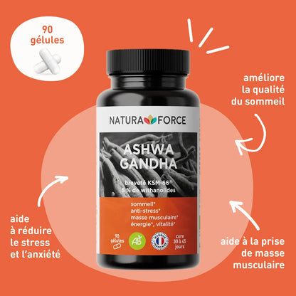 Ashwagandha biologico - Natura Force | Energia, stress e sonno