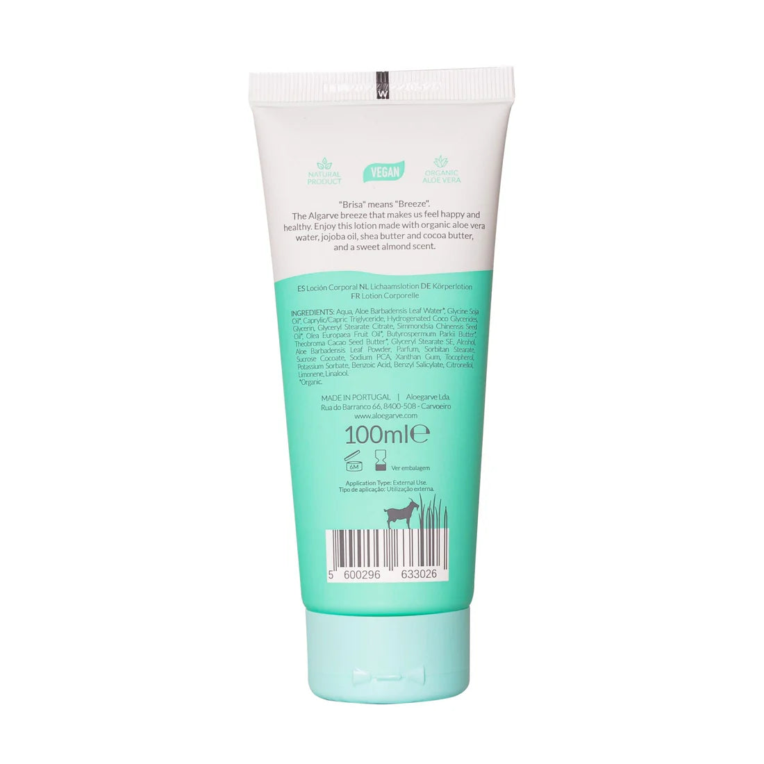 Lozione Corpo Riequilibrante Aloe Vera 'Brisa' 100 ml - Aloegarve