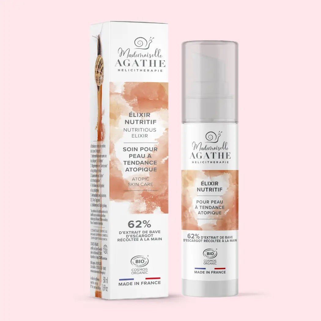 Crème Élixir Nutritif Certifiée Bio - Apaisante & Protectrice | Mademoiselle Agathe