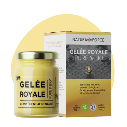 Gelée Royale BIO 100g - Natura Force | Immunité & Vitalité