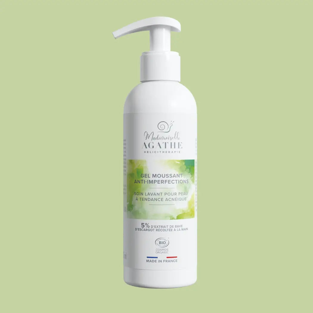 Gel Moussant Certifié Bio - Lavant & Purifiant | Mademoiselle Agathe