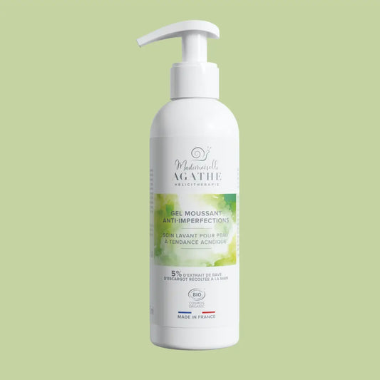 Gel Moussant Certifié Bio - Lavant & Purifiant | Mademoiselle Agathe