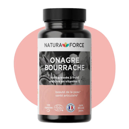 Huile Onagre Bourrache BIO – Natura Force | Peau, Hormones & Équilibre Féminin