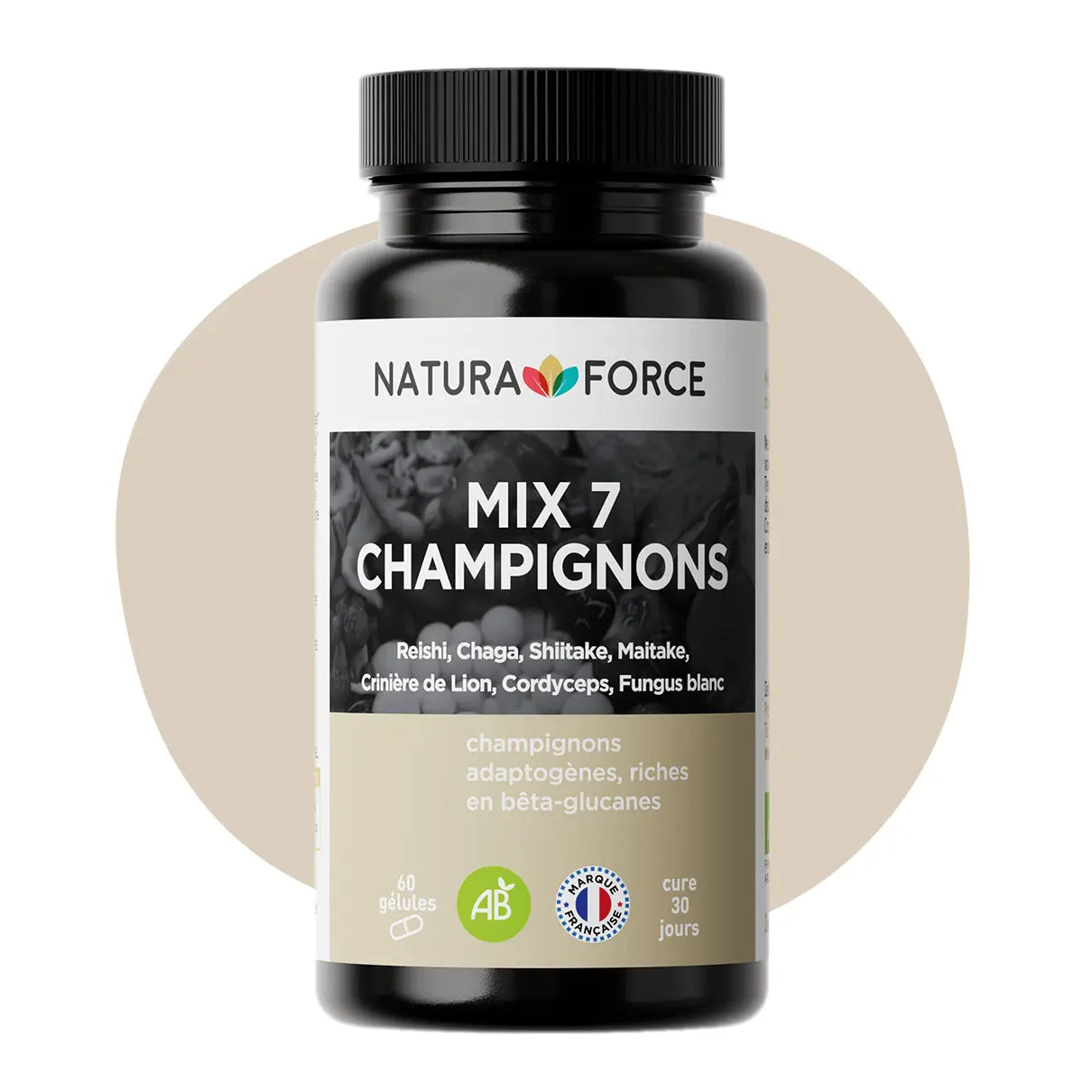 Mix 7 Funghi Biologici – Natura Force | Immunità, energia e vitalità