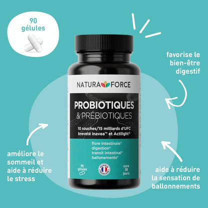 Probiotiques Bio – Équilibre Digestif & Immunité | Natura Force