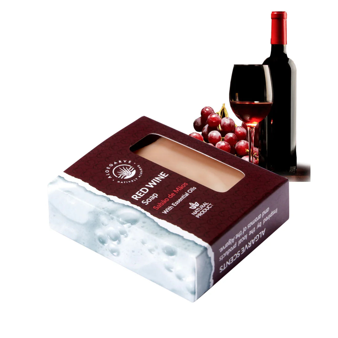 Aloe Vera "Indulge Red" - Savon Au Vin Rouge 100g - Aloegarve