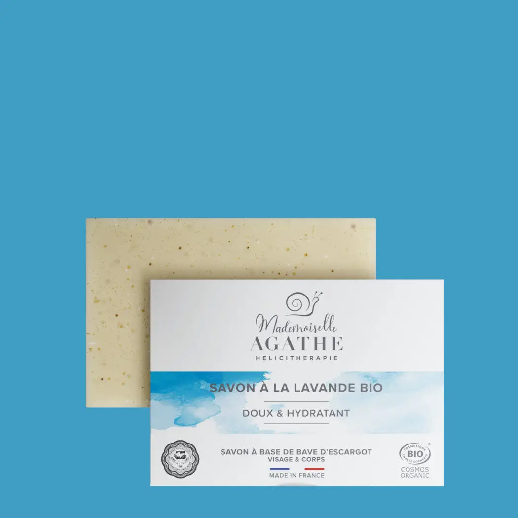 Savon Lavande Bio - Doux & Hydratant | Mademoiselle Agathe