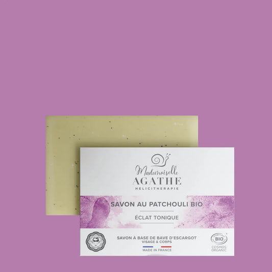 Savon Patchouli Bio - Éclat Tonique | Mademoiselle Agathe