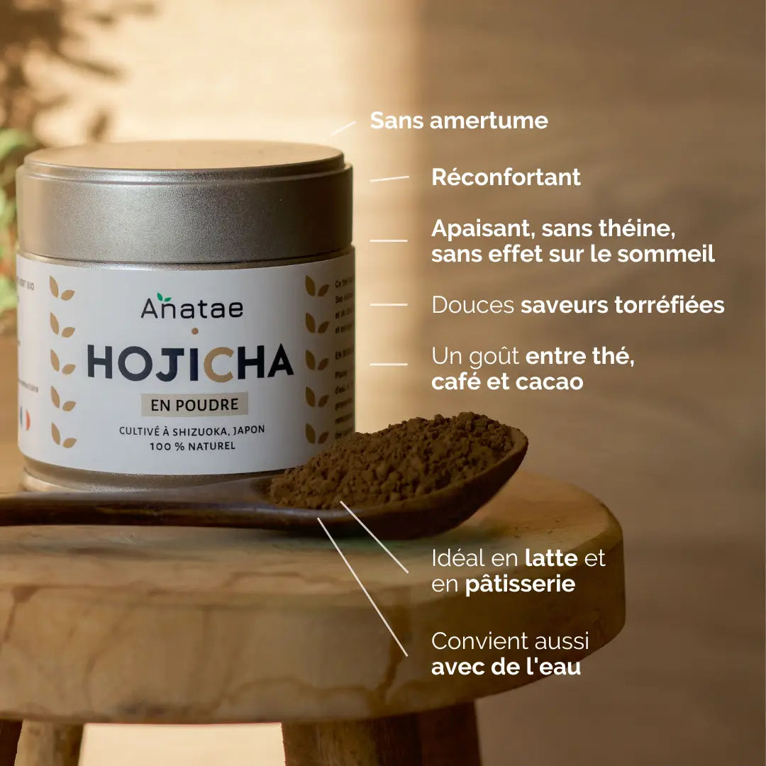 Thé Hojicha BIO – Thé Vert Torréfié du Japon | Anatae