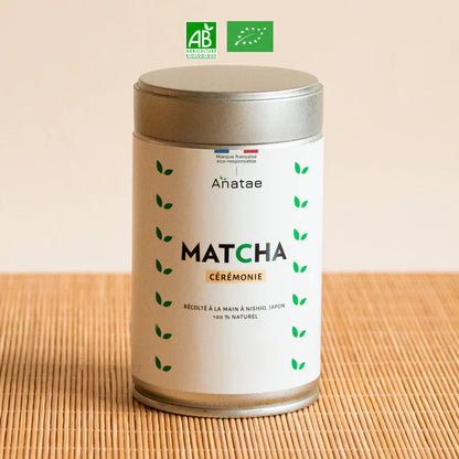 Thé Matcha de Cérémonie BIO – Qualité Premium | Anatae