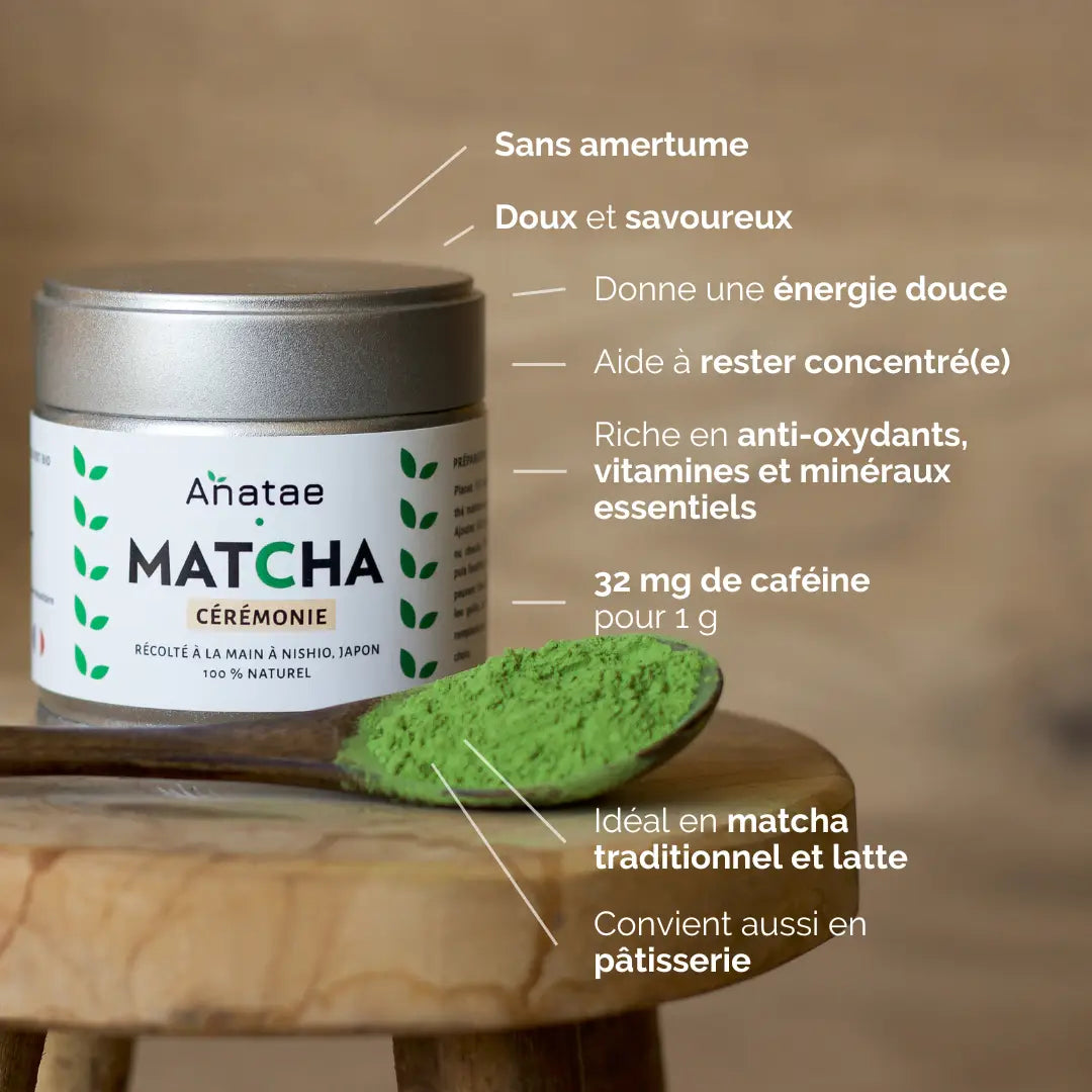 Tè Matcha Cerimoniale Biologico – Qualità Premium | Anata