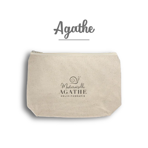 Pochette en Coton – Écologique & Réutilisable | Mademoiselle Agathe