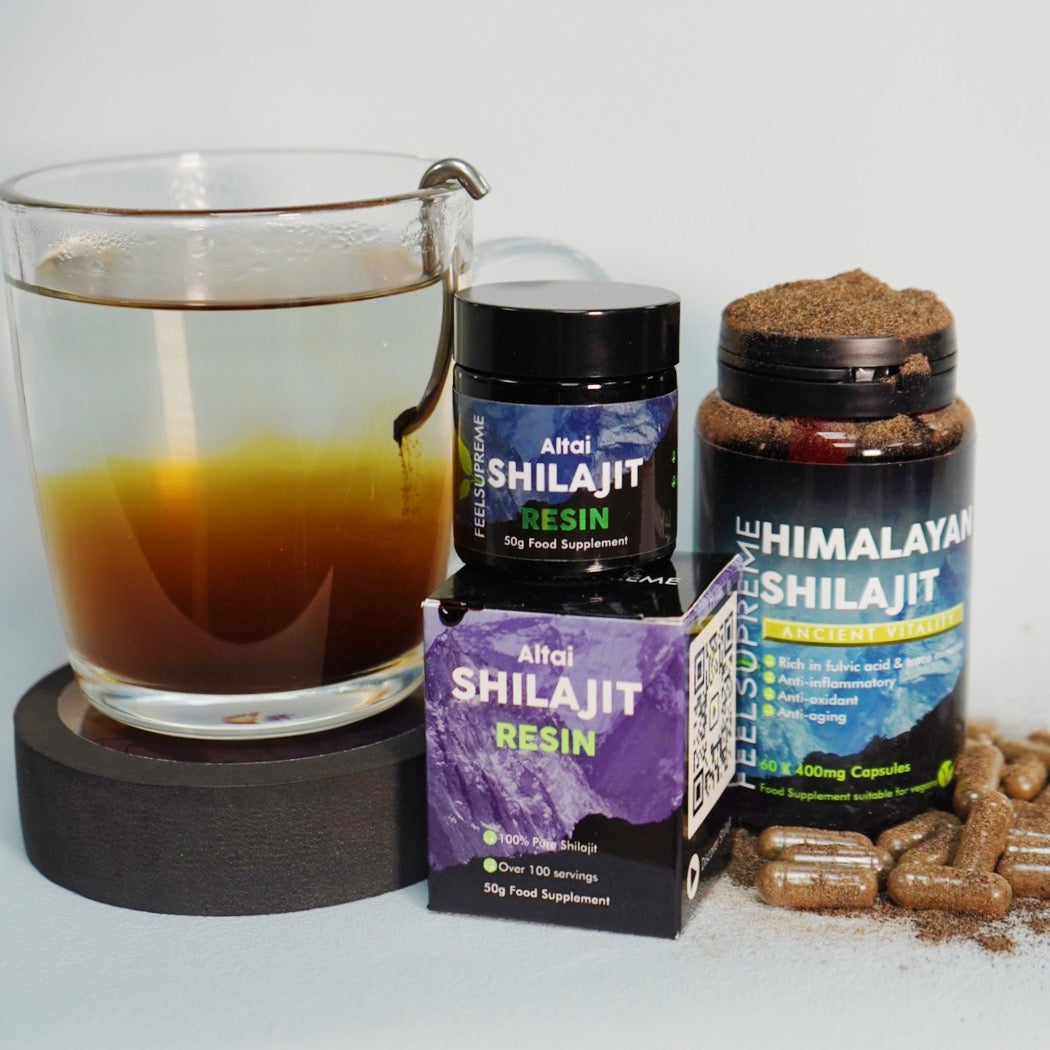 Shilajit Altai – reines und natürliches Harz | Fühlen Sie sich souverän