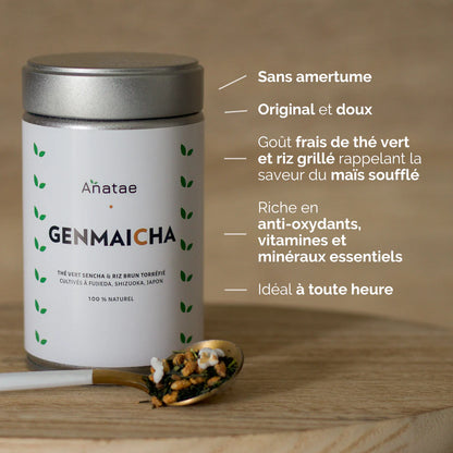 Genmaicha-Tee – Anatae | Japanischer Grüntee &amp; Puffreis