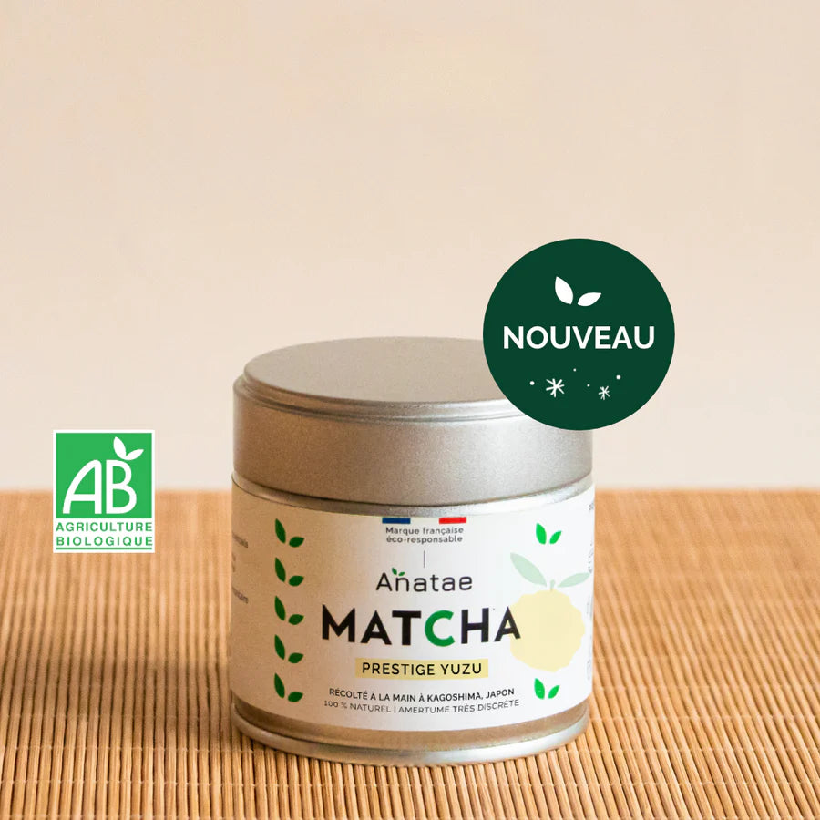 Bio Yuzu Prestige Matcha Tee – Anatae | Die perfekte Allianz aus Matcha und Zitrusfrüchten